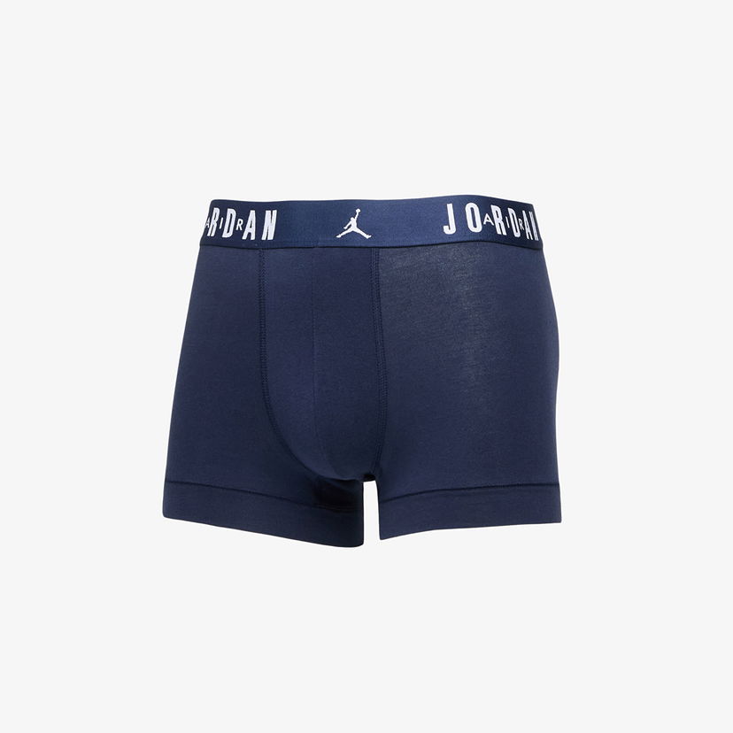 Boxare Jordan Flight Cotton Trunk (3-Pack) Mörkblå | JM0693-B9F