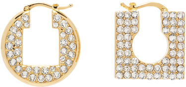 Örhängen Jacquemus Guirlande 'Les Boucles Rond Carré' Earrings Beige | 23H233JW634-5101, 0