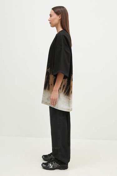 T-shirt Rick Owens Tommy T Graphic T-Shirt Svart | DS02D2203.BSUN, 1