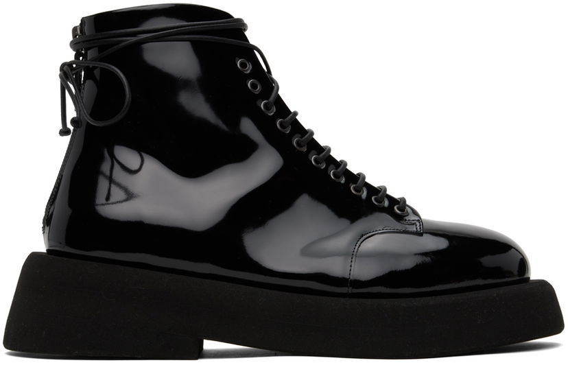 Sneakers och skor Marsèll Marsèll Gommellone Lace-Up Boots Svart | G553AB 170666