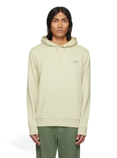 Sweatshirt A.P.C. Item H Hoodie Grön | COFBQ-H27902