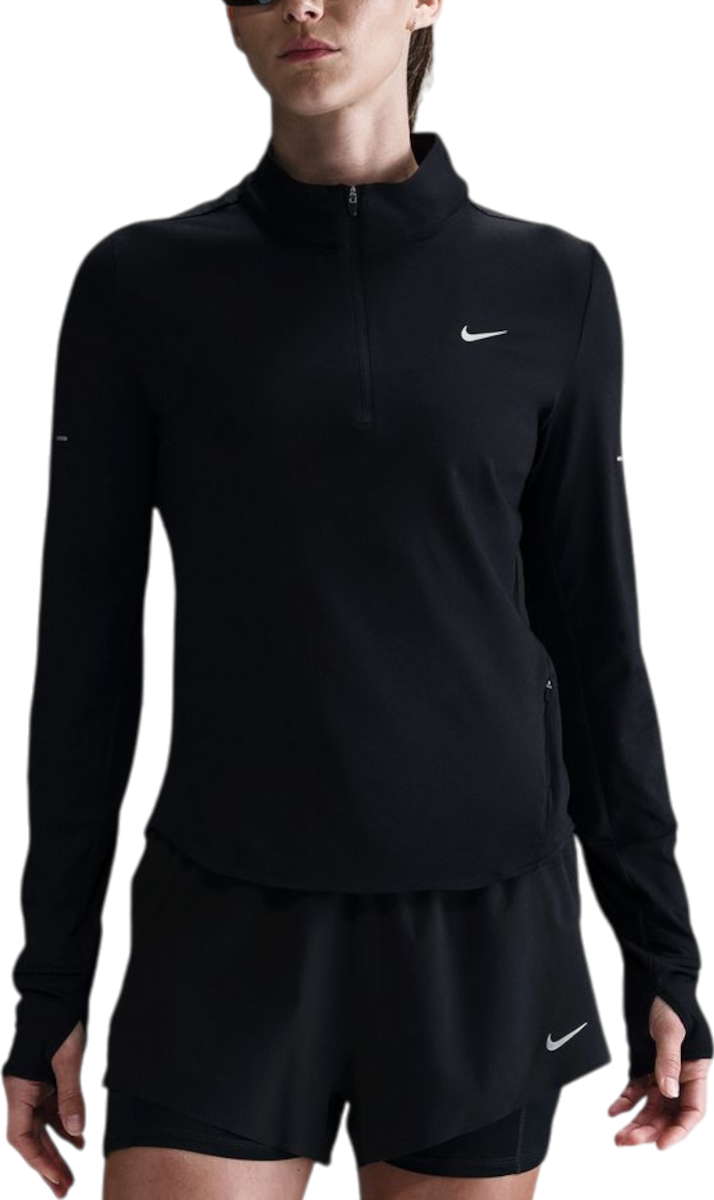 Sweatshirt Nike Swift Running Top Svart | hq0499-010