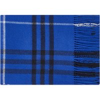 Halsduk Burberry Tartan Blend Merino Scarf Knight Mörkblå | 8073684-B7323, 2
