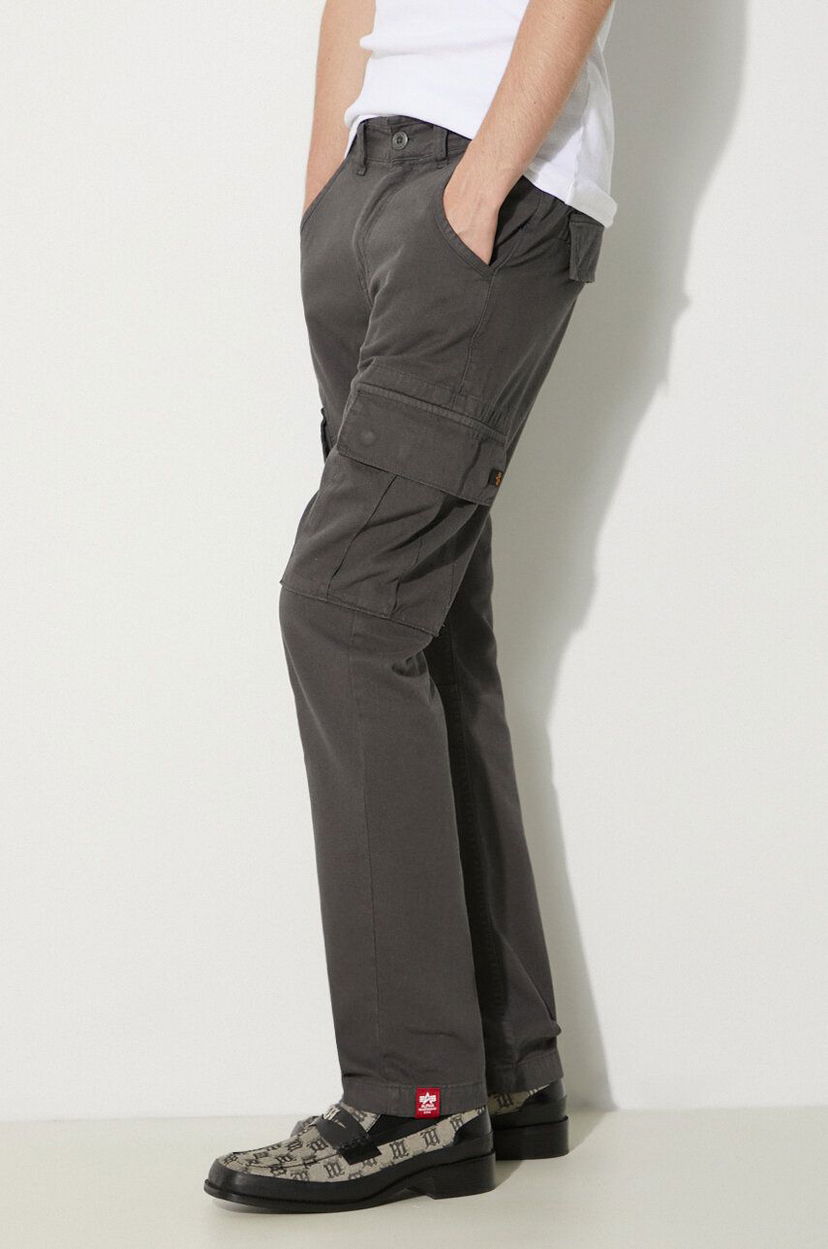 Cargo byxor Alpha Industries Agent Cargo Pants Grå | 158205