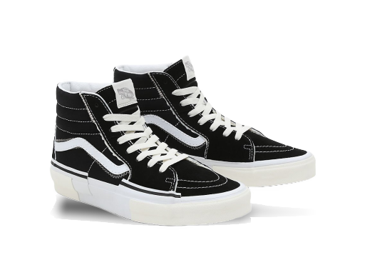 Skateboarding Vans Chaussures Sk8-hi Reconstruc Svart | VN0005UK6BT