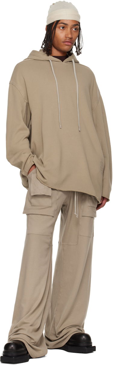 Sweatshirt Rick Owens DRKSHDW Concordians Peter Hoodie Beige | DU02E7280 FP, 3