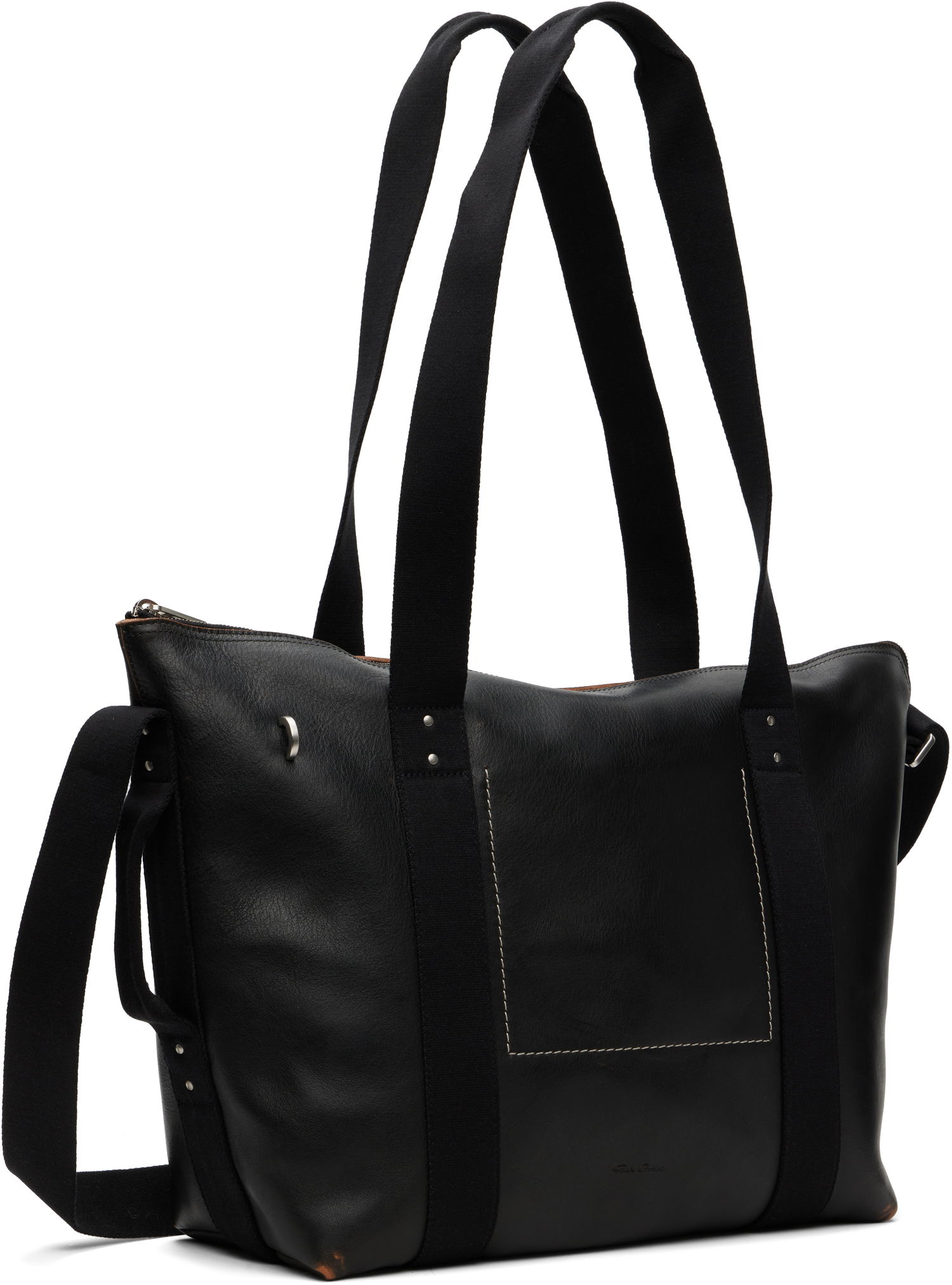 Tygpåse Rick Owens Rick Owens Concordians Trolley Tote Svart | RA02E0761 LGET, 1