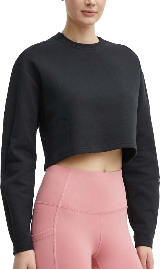 Sweatshirt Reebok ACTIV COLL DREAMBLEND MIDLAYER Svart | 100075370