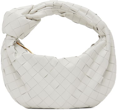Handväska Bottega Veneta Mini Jodie Bag Vit | 651876 VCPP5, 0