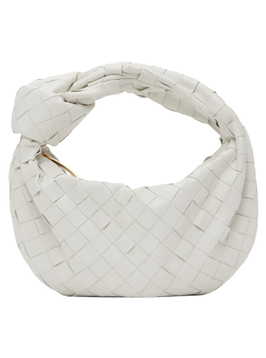 Handväska Bottega Veneta Mini Jodie Bag Vit | 651876 VCPP5