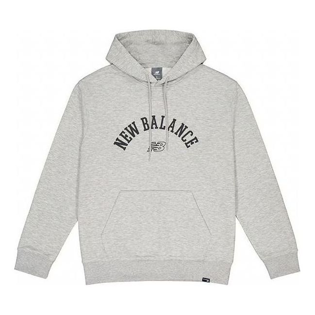 Sweatshirt New Balance Graphic Hoodie Grå | MT41916-AG