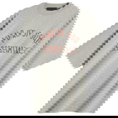T-shirt Fear of God Essentials Jersey Crewneck T-Shirt Grå | 125BT244191F, 0