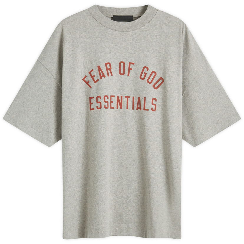T-shirt Fear of God Essentials Jersey Crewneck T-Shirt Grå | 125BT244191F