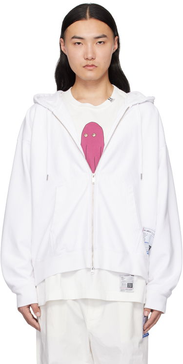 Sweatshirt Maison MIHARA YASUHIRO Zip Parka Hoodie Vit | I13PK521, 0