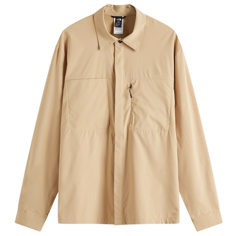 Skjorta The North Face Long Sleeve Lightrange Shirt, Size Small Beige | NF0A8B53LK5
