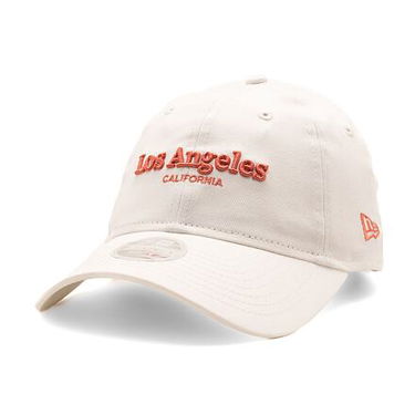 Keps New Era 9TWENTY Wordmark White / Peach Vit | 60434984, 0