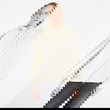 Sweatshirt Dime DIME Cursive Small Logo Zip Hoodie Beige | DIMEHO2453NAT, 1