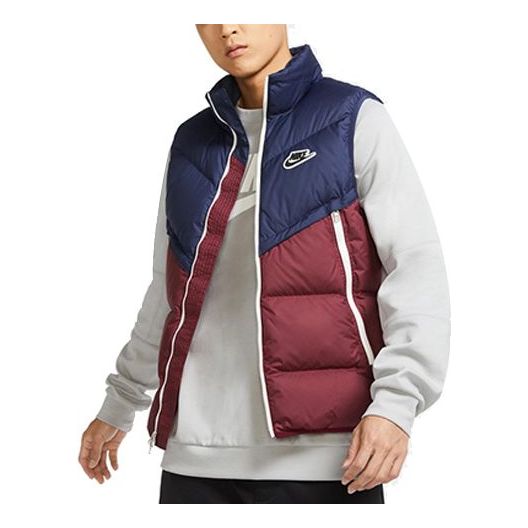Väst Nike Sportswear Windrunner Shield Down-Fill Vest Bourgogne | CU4415-410