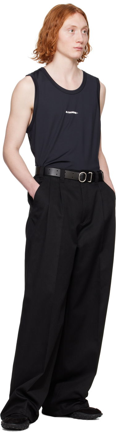 Linne Jil Sander Jil Sander+ Active Jersey Tank Top Svart | J47NC0111_J20033, 4