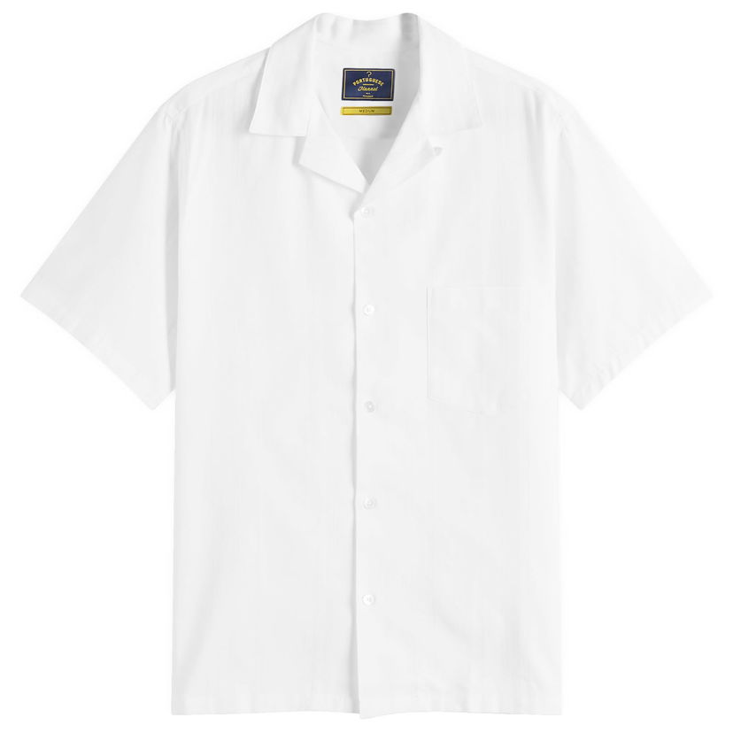Skjorta Portuguese Flannel Portuguese Flannel Alqueva Vacation Shirt Vit | SS25-007-WHT