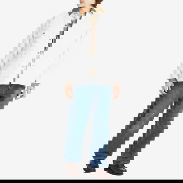 Jacka BEAMS Loose Coverall Jacket Vit | 1118-2536-791-01, 4