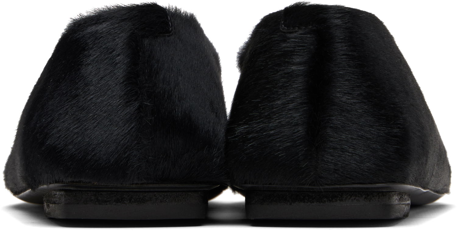 Sneakers och skor Marsèll Marsell Ago Short Hair Ballerina Flats Svart | MW8160 P028, 1