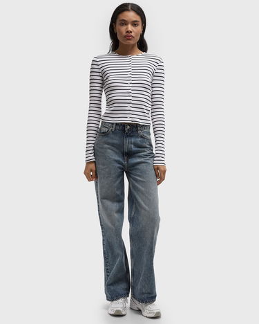 Jeans Samsoe Samsoe Sashelly Wide Leg Jeans Blå | F25100163-MORNING-SKY, 2