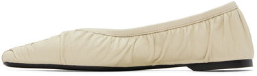 Sneakers och skor TOTEME The Gathered Ballerina Flats Beige | 243-WAS2747-LE0052, 2