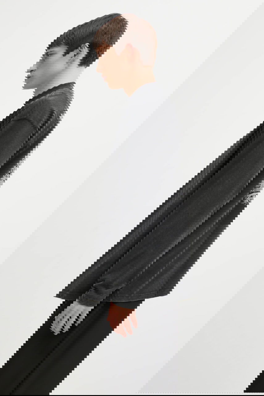 T-shirt adidas Performance EQT Graphic Long Sleeve T-Shirt Svart | JX1588, 1