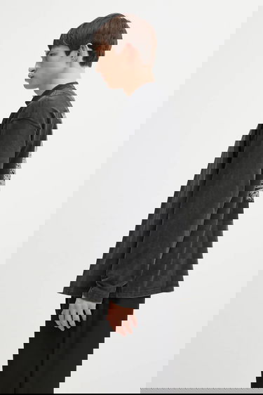 T-shirt adidas Performance EQT Graphic Long Sleeve T-Shirt Svart | JX1588, 1