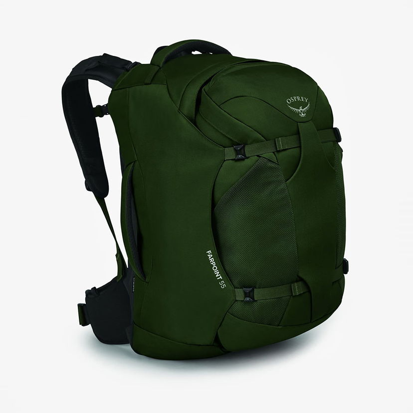 Ryggsäck Osprey Travel Backpack Farpoint 55 Grön | 10020500OSP