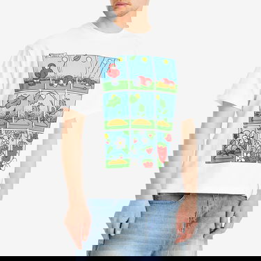 T-shirt MARKET Abundance Comic Graphic Tee Vit | 399002183-WHT, 2