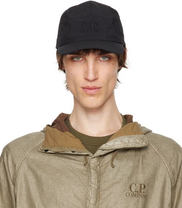Keps C.P. Company C.P. Company Paper Touch Logo Cap Svart | 18CMAC225A-110188A, 0