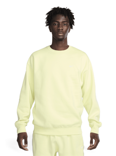 Sweatshirt Nike Solo Swoosh Fleece Crew Gul | DX1361-331