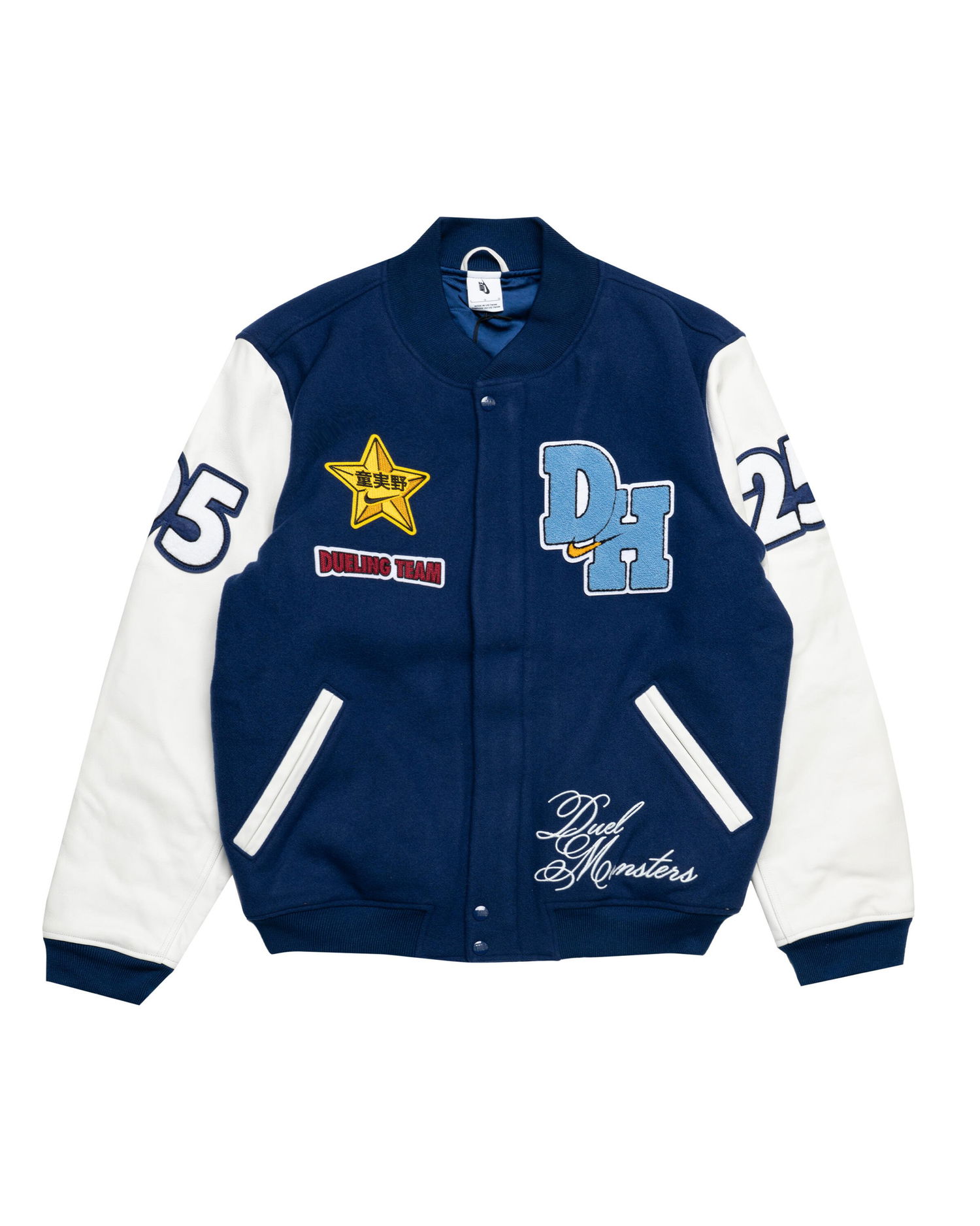 Bomberjacka Nike Yu-Gi-Oh! Duel Monsters Varsity Jacket Blå | IO7982-492, 0
