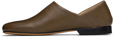 Sneakers och skor LEMAIRE LEMAIRE Leather Slippers Grön | FO0144 LL0043, 2