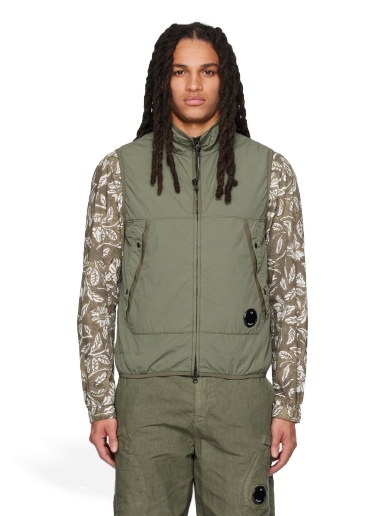 Väst C.P. Company G.D.P. Vest Grön | 14CMOW089A-006124G