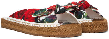 Kläder Dolce & Gabbana Dolce&Gabbana Espadrilles Flat Sandals Flerfärgad | CE0149 A6514, 3