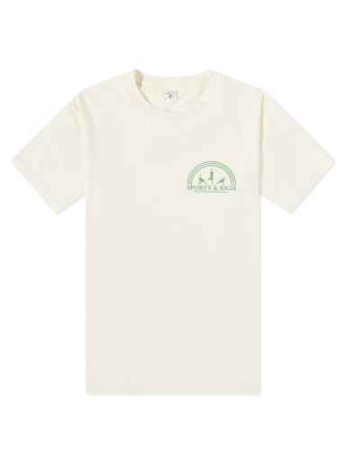 T-shirt Sporty & Rich Fitness Group Tee Beige | TS471CR