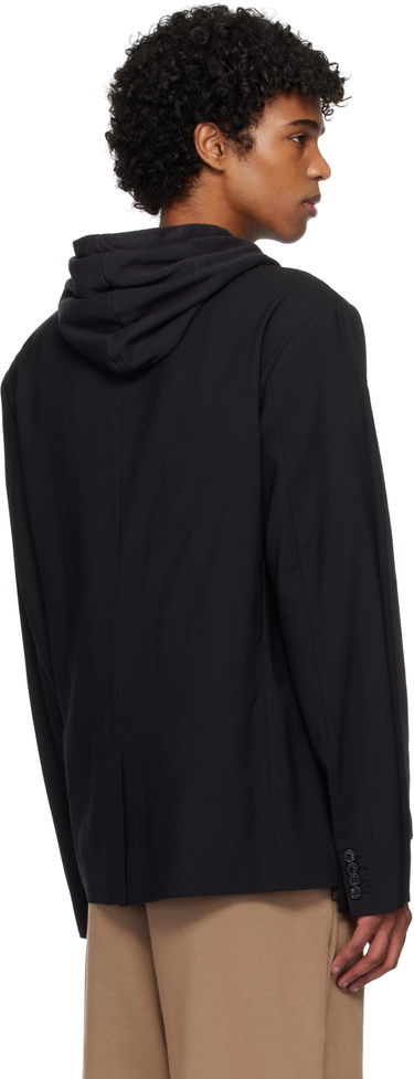 Sweatshirt Maison Margiela MM6 Maison Margiela Paneled Hoodie Svart | SH0GU0022 MTJ018, 2