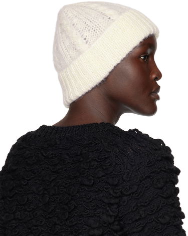 Mössa Cecilie Bahnsen Imogen Knit Beanie Beige | 2.22KNI40004, 2