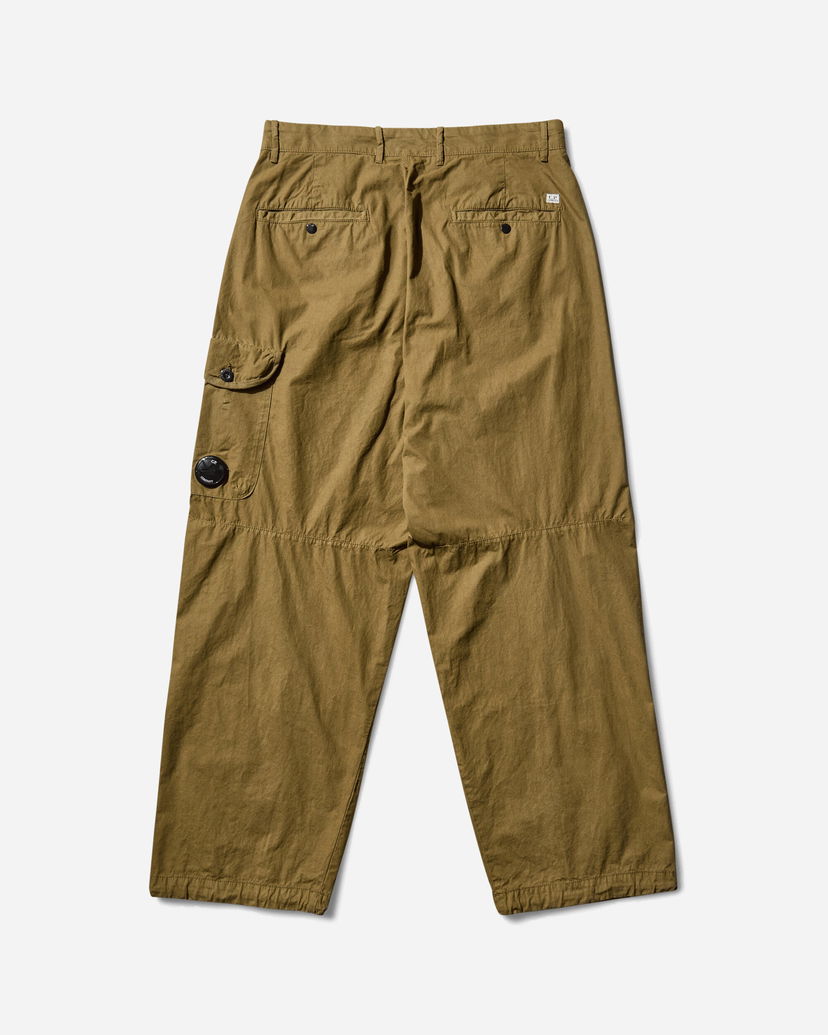 Cargo byxor C.P. Company Peached Microreps Cargo Pants Grön | 19CMPA065A-110324G 652