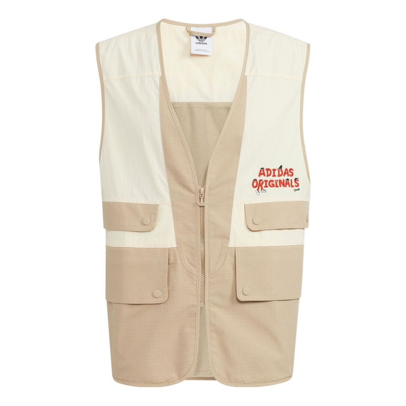 Väst adidas Originals Originals Utility Vest Beige | IA8478
