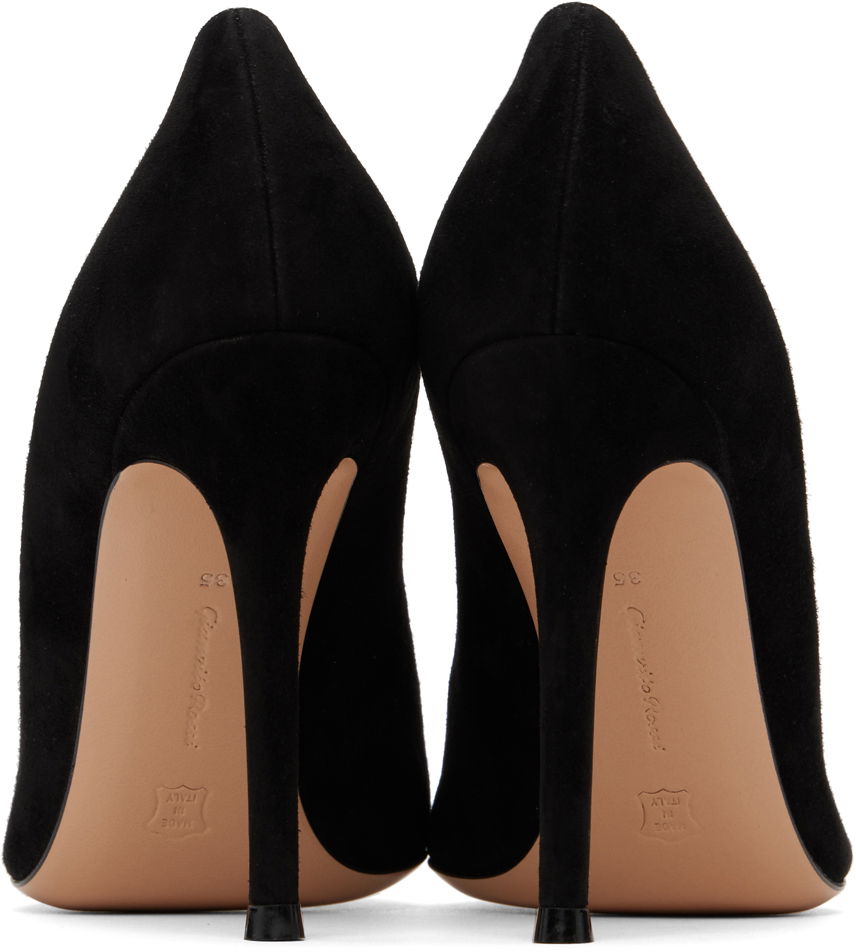 Sneakers och skor Gianvito Rossi Suede Pumps Svart | G28470-15RIC-CAM, 1