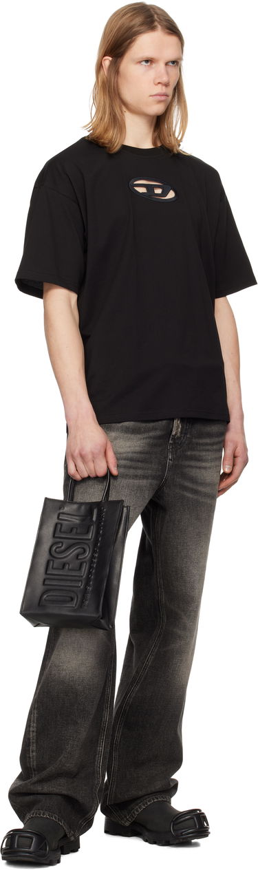 T-shirt Diesel Black Logo T-Shirt Svart | A15180-0NIAX-9XX, 4