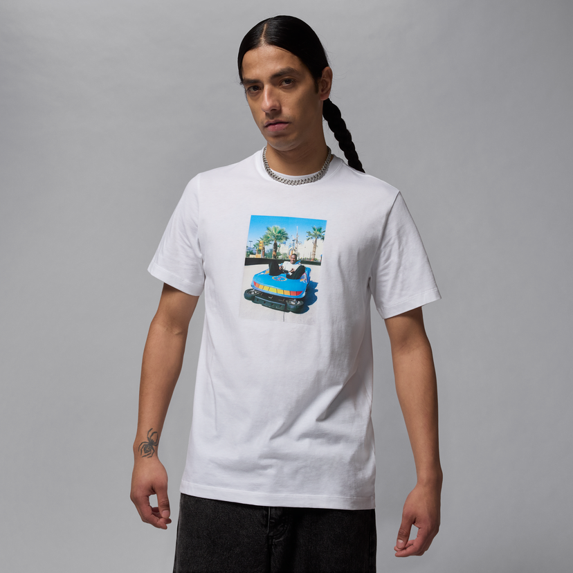 T-shirt Jordan Jordan Brand Go-Kart T-Shirt Vit | HJ2401-100