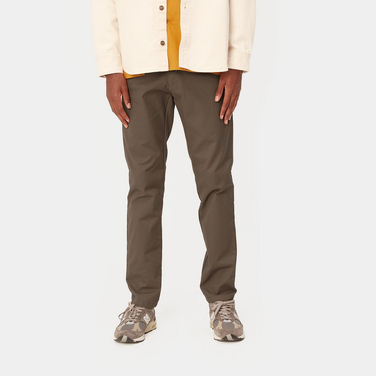 Byxor Carhartt WIP Sid Pant "Barista rinsed" Brun | I003367_1NI_02, 0