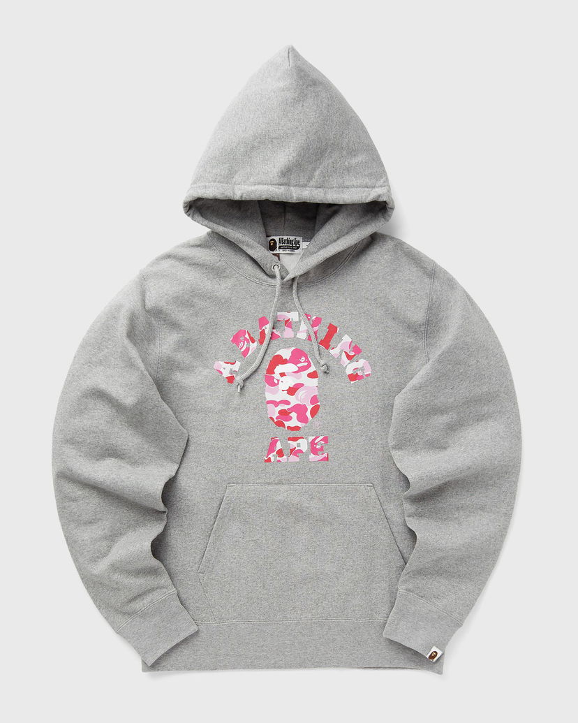 Sweatshirt BAPE ABC CAMO COLLEGE PULLOVER HOODIE Grå | 001PPK801006MGRA