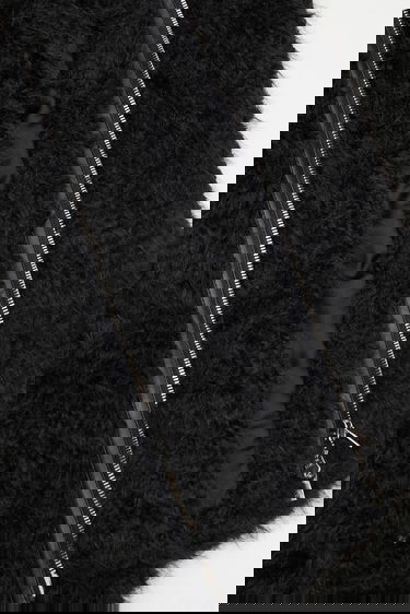 Jacka HELIOT EMIL Heliot Emil Shaggy High Neck Jacket Svart | AW25.W.02.168.BLK01, 5