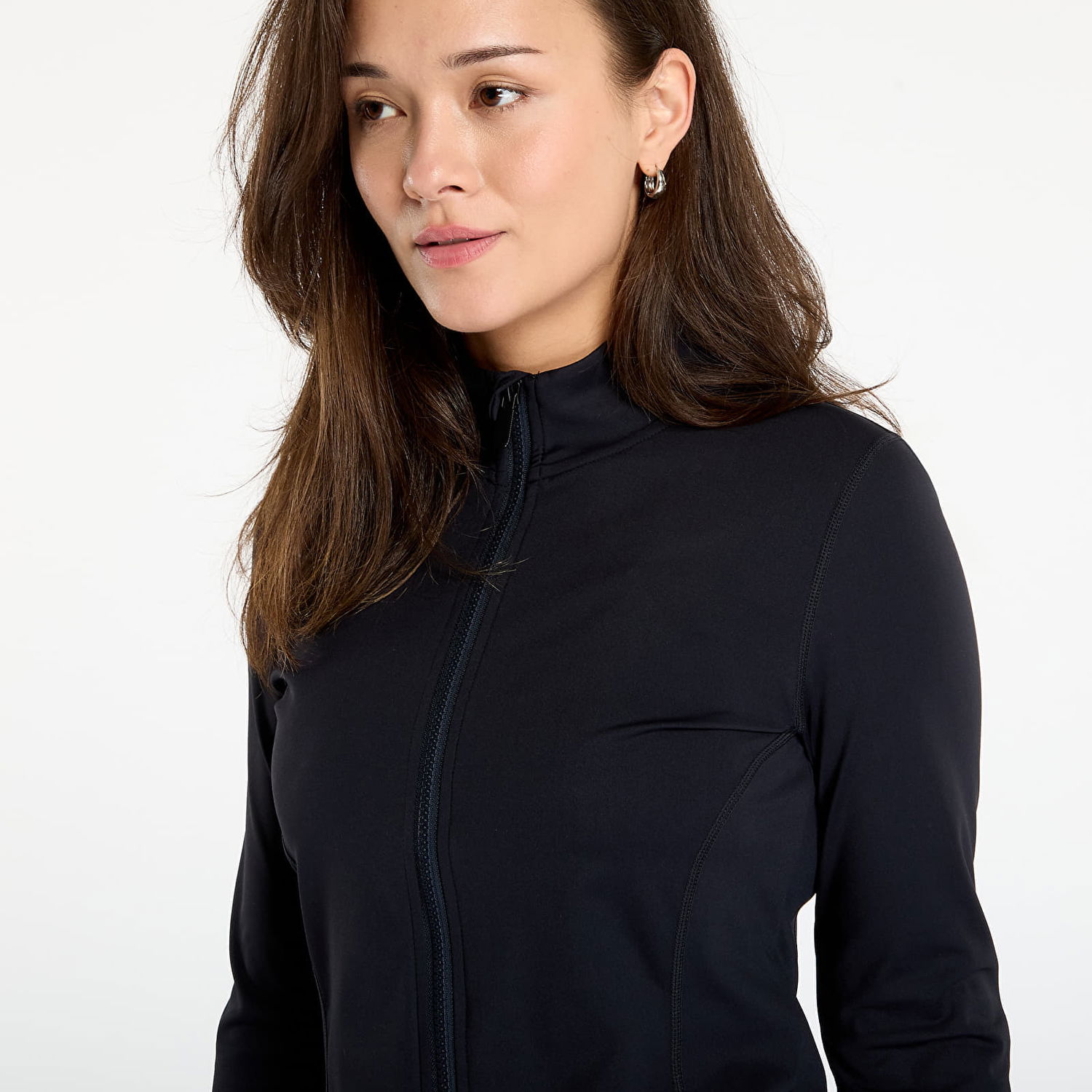 Jacka Urban Classics Slim Full-Zip Sports Jacket with Thumbholes Svart | TB7803-00007, 1
